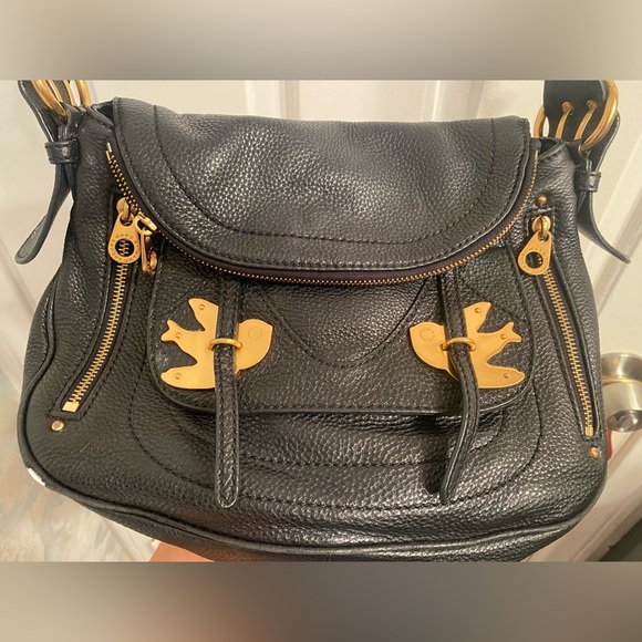 Vintage Marc By Marc Jacobs Petal To The Metal Sasha Soft Leather Shoulder Bag - Picture 2 of 11